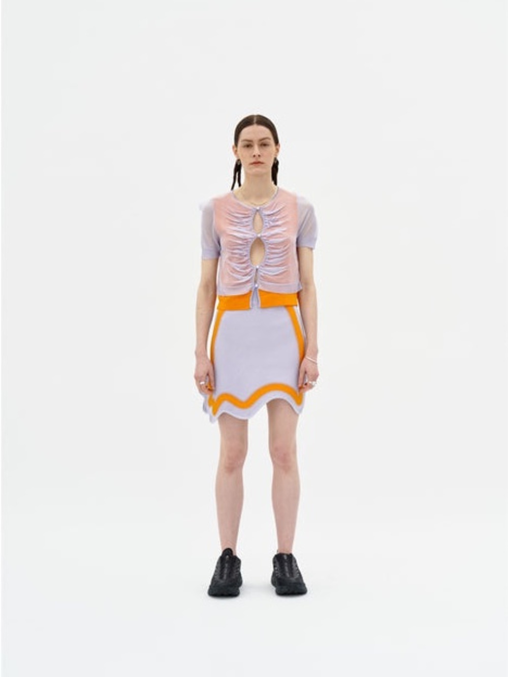 PH5 KATIE WAVY MINI SKIRT